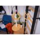 5. BENCHK GYMNASTICS WALL BARS WITH ADJUSTABLE BEECHWOOD PULL-UP BAR AND GYMNASTICS ACCESSORIES 711B A076