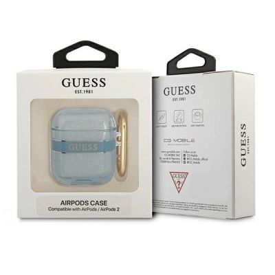 3. Guess GUA2HHTSB AirPods cover blue/blue Strap Collection