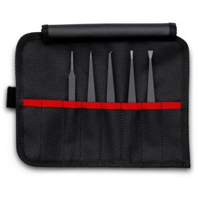 ESD plastic tweezers set, 5 pieces