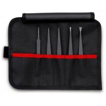 ESD plastic tweezers set, 5 pieces