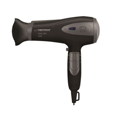 4. Esperanza Ionic Viven EBH005K hair dryer (2200W; black)