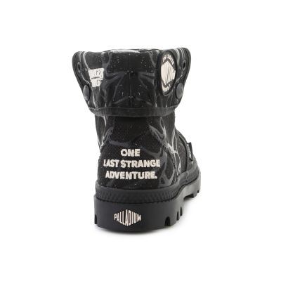 5. Palladium Stranger Things BAGGY HOPPER TUNNELS Women's 94625-008-M Black