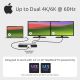15. Kensington SD5760T - Docking Station - USB-C / USB4 / Thunderbolt 3 / Thunderbolt 4 - 2 x HDMI, Thunderbolt - GigE