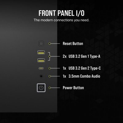 9. Corsair 2500X RGB ICUELINK BLACK case