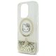 6. Hello Kitty Liquid Glitter Fever MagSafe Case for iPhone 16 Pro Max - Gold