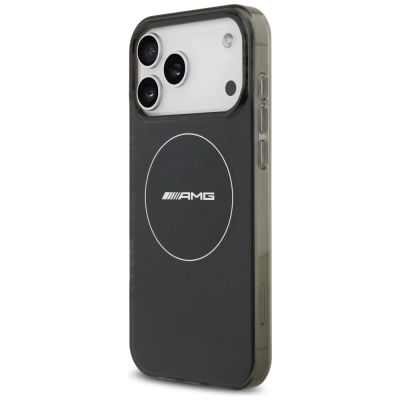 2. AMG Double Layer Transparent Smocked MagSafe Case for iPhone 17 Pro Max - Black