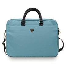 Guess Nylon Triangle Logo bag for a 16" laptop - blue