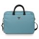 Guess Nylon Triangle Logo bag for a 16" laptop - blue