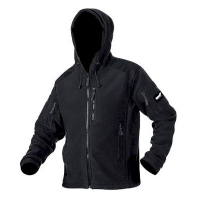 Texar Husky Black Fleece Sweatshirt - 03-FLHU-CO-BL