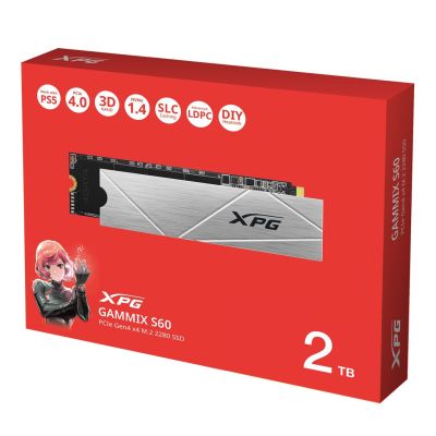 8. ADATA GAMMIX S60 SSD 2TB PCIe Gen4 M.2