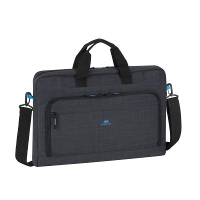 4. Rivacase Regent 8058 43.9 cm (17.3") Messenger Case Black, Cyan