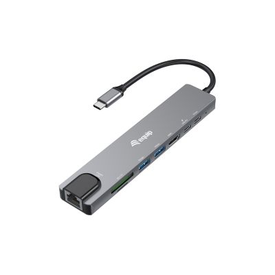 USB Equip 133497 USB Type-C Adapter Black, Gray