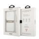 8. Guess GUHCP13SKB4GBR iPhone 13 mini 5.4" Transparent hardcase 4G Brown Strap Charm