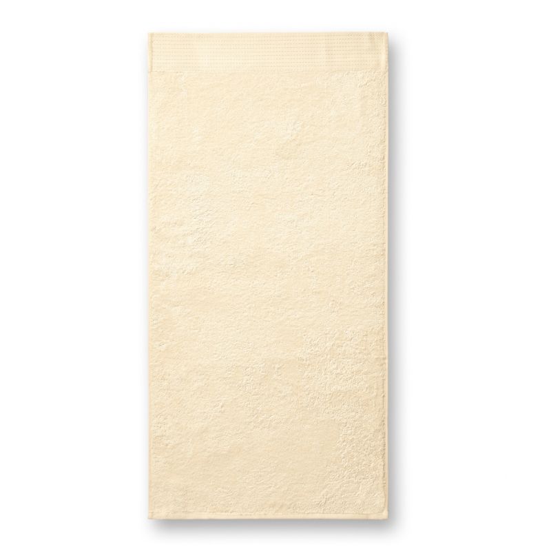 Large unisex Bamboo Bath Towel (almond)