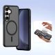 10. Dux Ducis Lawa Leather Case for Samsung Galaxy S25+ with Detachable Magnetic Wallet - Black