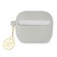 2. Guess GUA3LSC4EG AirPods 3 cover grey/grey Silicone Charm 4G Collection
