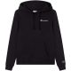 2. Champion Women's Hoodie Sweatshirt Black 118404 KK001
