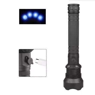5. Wozinsky WLT-20W tactical flashlight 20 W 2000 lm CREE diodes IP65 with adjustable beam - black