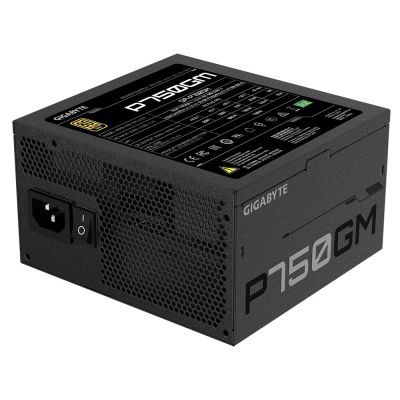4. Gigabyte P750GM 750W 80+ Gold Power Supply