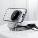 5. Acefast E22 3-in-1 Wireless Inductive Charging Station, MagSafe Compatible - Gray