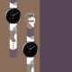 3. Strap Moro for Samsung Galaxy Watch 45 / 46 / 47 mm silicone bracelet watch band - pattern 9