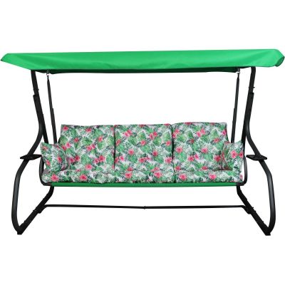21. 3-SEAT GARDEN SWING MATYLDA WITH MOSQUITO NET