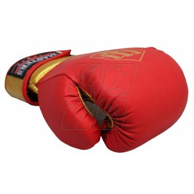 12. Masters Boxing Gloves RPU-COLOR/GOLD 10 oz 01439-0210