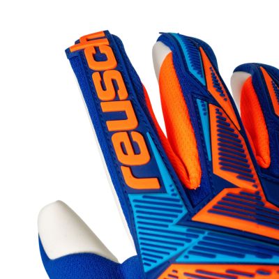 8. Reusch Attrakt Freegel Advance Goalkeeper Gloves Blue-Orange 5670235 4129