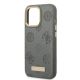6. Guess GUHMP13LSAPSTG iPhone 13 Pro / 13 6.1" grey/grey hardcase Peony Logo Plate MagSafe