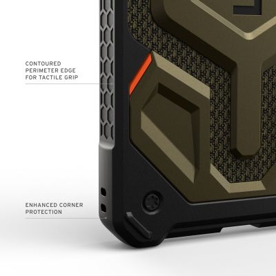 5. Urban Armor Gear Monarch Pro Kevlar Cell Phone Case 17.5 cm (6.9") Green