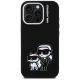 3. Karl Lagerfeld Silicone Karl&Choupette Sketch MagSafe Case for iPhone 16 Pro Max - Black