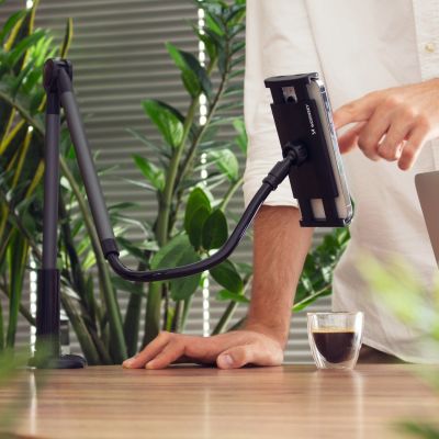 17. Wozinsky Long Flexible Phone and Tablet Holder Black (WTHBK5)