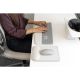 11. Kensington ErgoSoft Mouse Pad with Wrist Rest, Gray