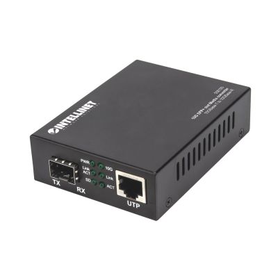 Media Converter 10GBase-T to 10GBase-R, 10GB SFP+/10GB RJ45
