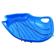 SHELL BLUE PLASTIC SNOW SLED R.M