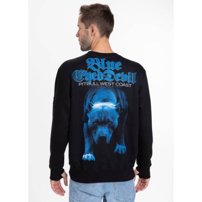 2. Pit Bull West Coast Crewneck BED 21 Men's Black Sweatshirt - 111020900