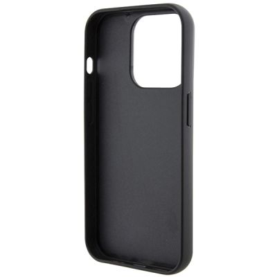 7. Karl Lagerfeld Gripstand Saffiano Choupette Pins case for iPhone 14 Pro - black