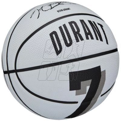 6. Basketball Wilson NBA Player Icon Kevin Durant Mini Ball WZ4007301XB