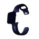 9. 3mk Silicone Watch Strap for Apple Watch 42 / 44 / 45 / 49 mm - blue