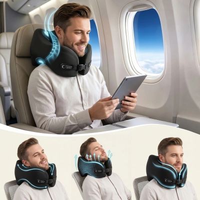 4. Tech-Protect ComfortRest Travel Pillow - Black