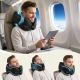 4. Tech-Protect ComfortRest Travel Pillow - Black