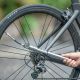 2. Rockbros JG-PB-004 lightweight bicycle pump with pressure gauge - black