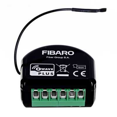 2. FIBARO Dimmer 2 Smart Light Dimmer, Black (FGD-212 ZW5)