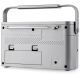 6. JVC Portable Radio RA-E315G Gray