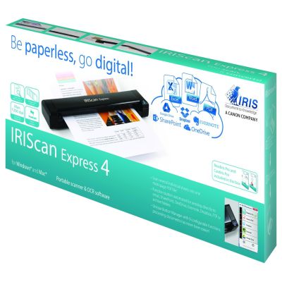 10. IRIS IRIScan Express 4 Sheetfed Scanner 1200 x 1200 DPI A4 Black
