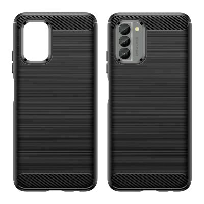 3. Carbon Case cover for Nokia G400 flexible silicone carbon cover black