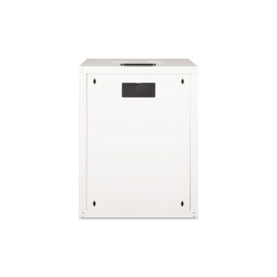 5. Digitus Unique 19" 16U wall-mounted network cabinet 600x450, glass door, gray, undivided, assembled, 100kg