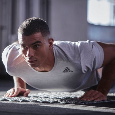 14. Adidas Textured Training Mat ADMT-13232GR