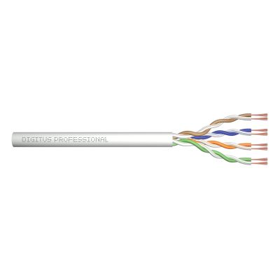 Digitus Cat.5e Stranded Cable, U/UTP, AWG 26/7, PVC, 305m, Gray, Carton
