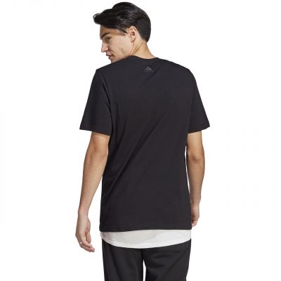 3. adidas Essentials Single Jersey Linear Embroidered Logo Tee M IC9274